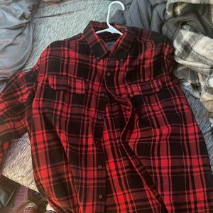 Red and black flannel